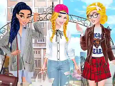 Cluiche Princesses: Back to School Collection ar líne