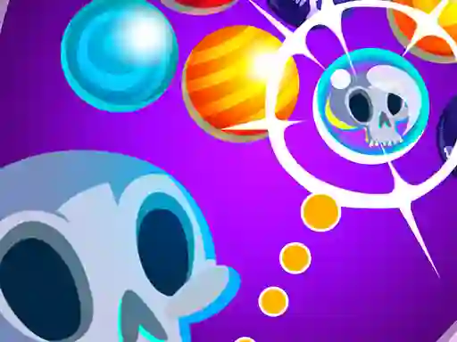 Cluiche Halloween Bubble Shooter ar líne