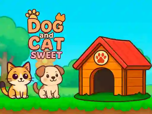 Cluiche Dog and Cat Sweet ar líne