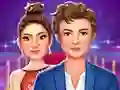 Cluiche Celebrity Couple Red Carpet Fashion ar líne