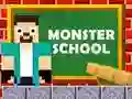 Cluiche Herobrine vs Monster School ar líne