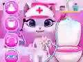 Cluiche Kitty Kate Caring Game ar líne