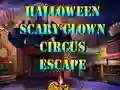 Cluiche Halloween Scary Clown Circus Escape ar líne