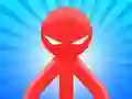 Cluiche Red Stickman vs Monster School ar líne