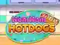 Cluiche Nom Nom Hotdogs ar líne