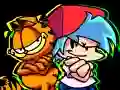 Cluiche Funkin' On a Monday with Garfield the cat ar líne