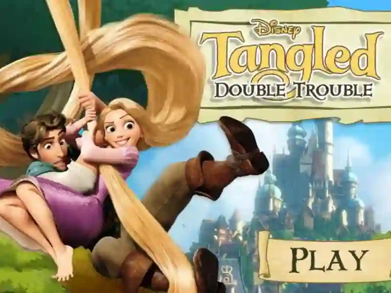 Cluiche Disney Tangled Double Trouble ar líne