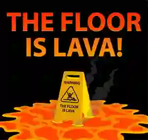Cluiche The Floor is Lava ar líne