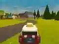 Cluiche Kogama: Rally Driving in Milky Valley ar líne