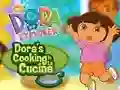 Cluiche Dora's Cooking in la Cucina ar líne