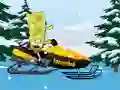 Cluiche Spongebob Snowmobile ar líne