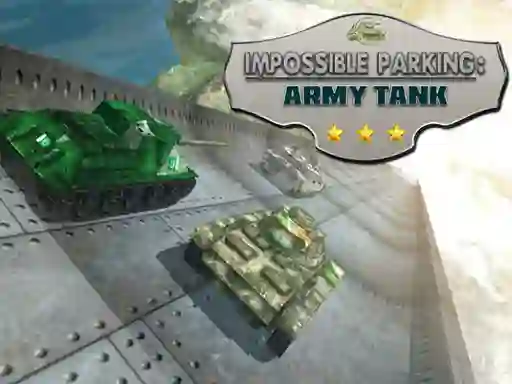 Cluiche Impossible Parking: Army Tank ar líne
