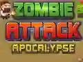 Cluiche Zombie Attack: Apocalypse ar líne