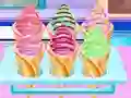 Cluiche Make Ice Cream Cone Wafer Biscuits ar líne