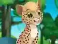 Cluiche Cheerful Leopard Escape ar líne