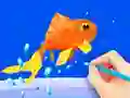 Cluiche Coloring Book: Fish ar líne