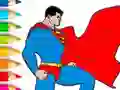 Cluiche Coloring Book: Superman ar líne