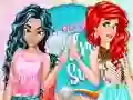 Cluiche Jasmine and Ariel Wardrobe Swap ar líne