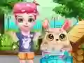 Cluiche My Little Bunny Caring ar líne