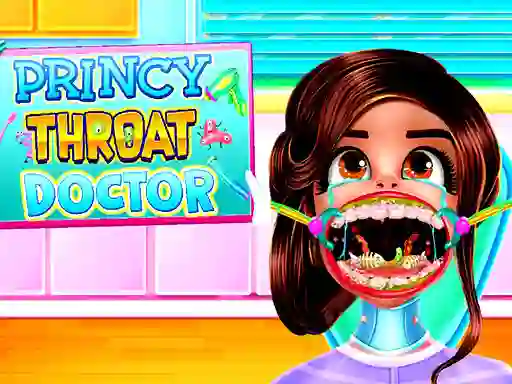 Cluiche Princy Throat Doctor ar líne