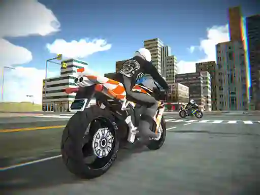 Cluiche City Police Bike Simulator ar líne