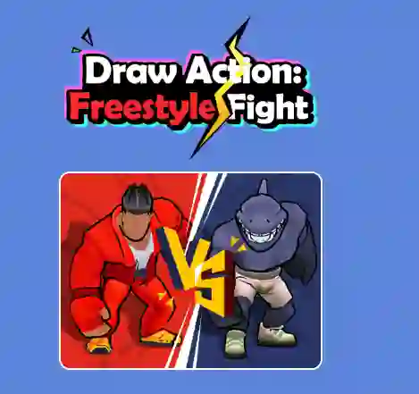 Cluiche Draw Action: Freestyle Fight ar líne