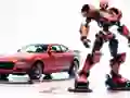 Cluiche Coloring Book: Robot And Car ar líne