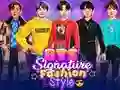 Cluiche BTS Signature Fashion Style ar líne
