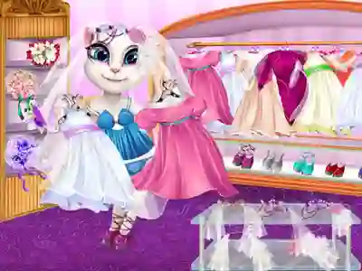 Cluiche Sweet Angie Fashion Dressing Room ar líne