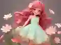 Cluiche Coloring Book: Flower Dress ar líne