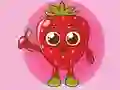 Cluiche Coloring Book: Delicious Strawberries ar líne
