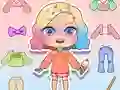 Cluiche Chibi Doll Makeup Salon ar líne