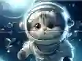 Cluiche Jigsaw Puzzle: Astronaut-Cat ar líne
