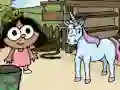 Cluiche Betty & the Yeti's Unicorn game ar líne