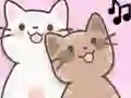 Cluiche Duet Cats: Cute Cat Music New Year ar líne