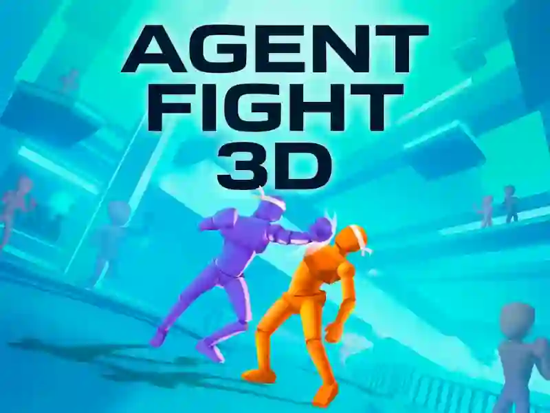 Cluiche Agent Fight 3D ar líne