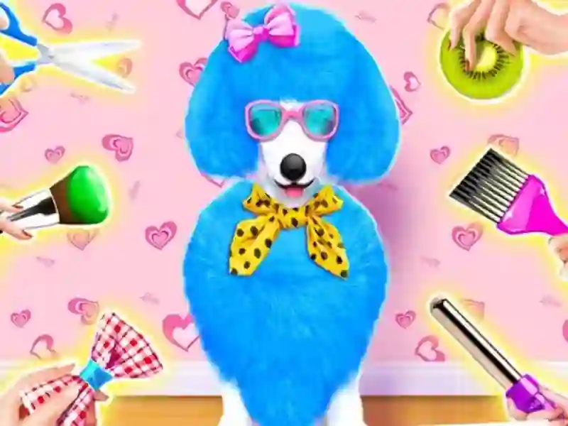 Cluiche Princess Pet Beauty Salon ar líne