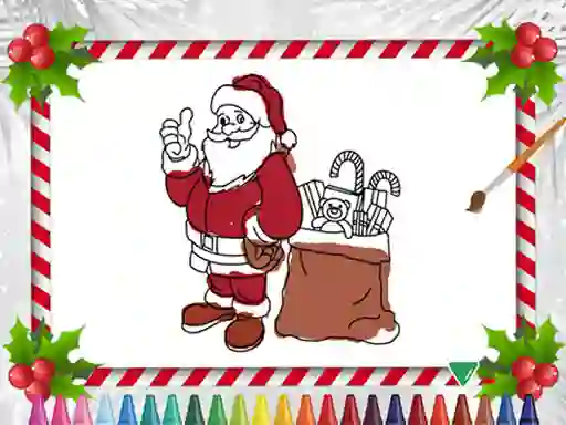 Cluiche Christmas Coloring Book ar líne