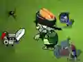 Cluiche Knight Vs Zombies ar líne