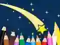 Cluiche Coloring Book: Shooting Star ar líne