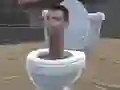 Cluiche Skibidi Toilet Parkour ar líne