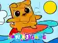 Cluiche Jigsaw Puzzle: Surfing In The Sea ar líne