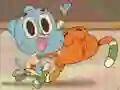 Cluiche The Amazing World of Gumball Go Long! ar líne