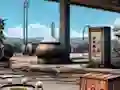 Cluiche Mystery Gas Station Escape ar líne