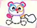Cluiche Toddler Drawing: Little Bear ar líne