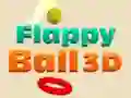 Cluiche Flappy Ball 3D ar líne