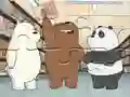 Cluiche Jigsaw Puzzle: We Bare Bears ar líne