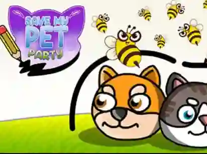 Cluiche Save My Pet Party ar líne