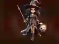 Cluiche Intrepid Conjurer Girl Escape ar líne