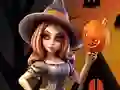 Cluiche Azure Wizard Lady Escape ar líne